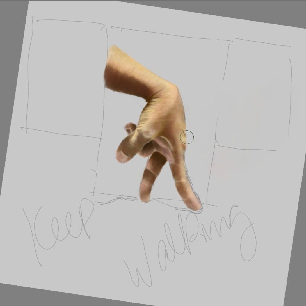 keep walking - process